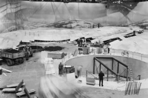 Snow-Scene-Under-Construction-Its-a-Wonderful-Life.-Stage-2-13-May-1977