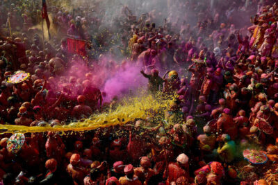 In pictures: Celebrating Holi, festival of colors