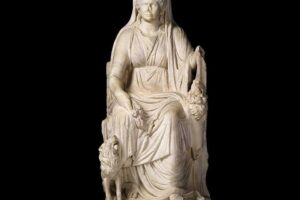 Seated-Cybele-with-Head-of-Priestess