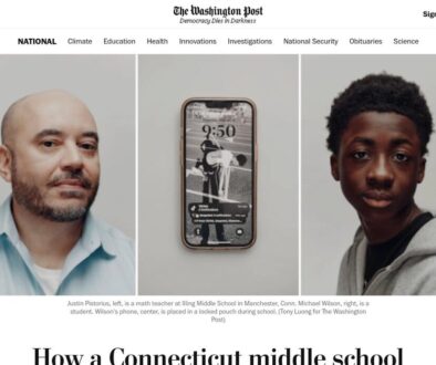 This middle school’s battle against cellphones yielded surprising results