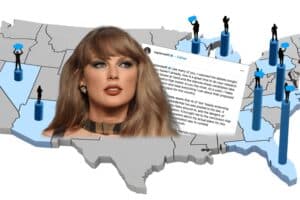 Taylor Swift filled NFL stadiums. But, can she fill ballot boxes?