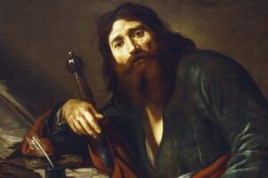 Painting depicting St. Paul the Apostle