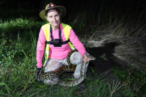 She’s One of Florida’s Most Lethal Python Hunters—but the Invasive Creatures Still Have a Hold on Her