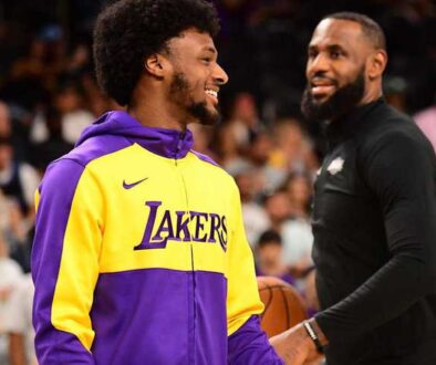 Lakers’ Bronny James Reflects on Historic Game with LeBron: ‘That’s Literally My Dad’