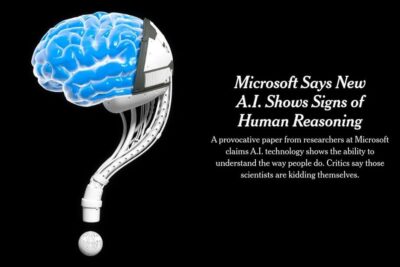 Microsoft Says New AI Shows Signs of Human Reasoning