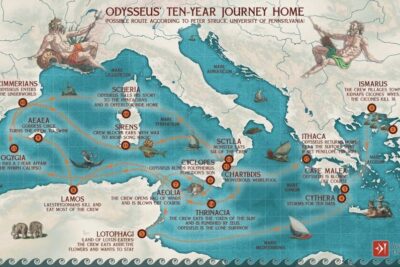 10 Locations from the Odyssey and Their Real-Life Counterparts