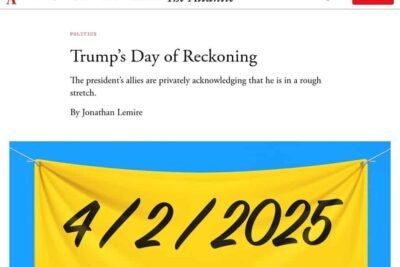 Trump’s Day of Reckoning