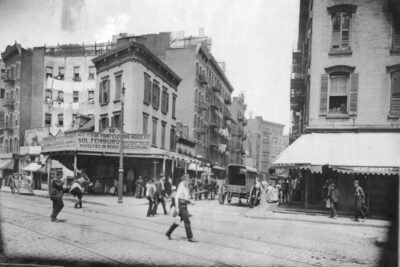 The Five Points Corner In New York City