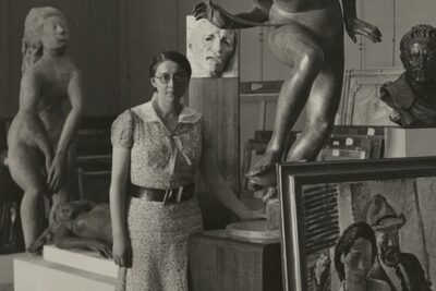 Archives du MusÈe national d'Art moderne. Exposition d'art italien Paris 1935 (boite 1)