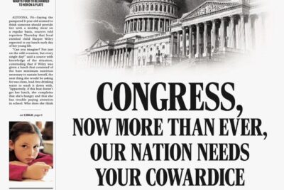 EXCLUSIVE: The Onion calls out ‘cowardice’ of Congress in full-page NYT ad