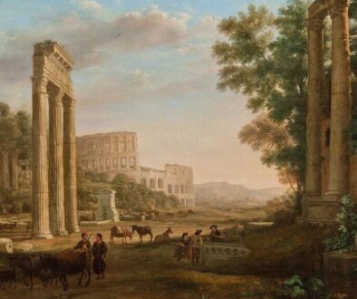 essay-claude_lorrain_-_capriccio_with_ruins_of_the_roman_forum_-_google_art_project