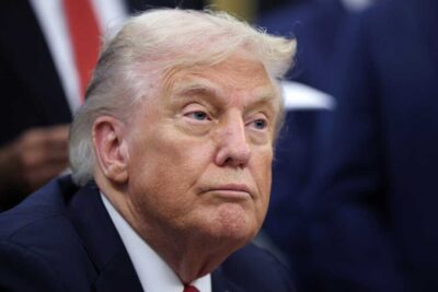 President Trump Signs Executive Order In Oval Office