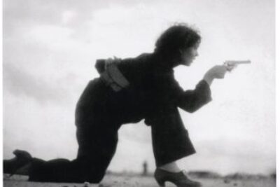 Republican-Militia-woman-training-on-the-beach-outside-Barcelona-August-1936-Gerda-Taro-60x60-copy-340x340-3