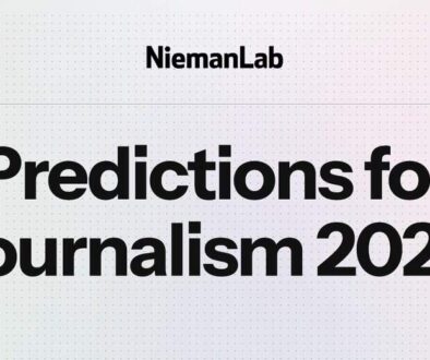 Predictions for Journalism 2026 »  Pushing to the Future of Journalism