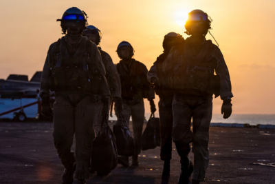 US orders 2,200 Marines on three warships to Middle East