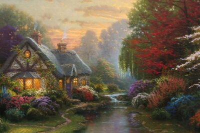 Banal and hollow: Why the quaint paintings of Thomas Kinkade divided the US
