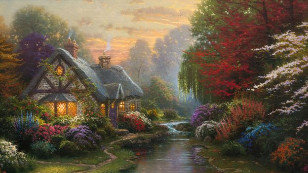 Banal and hollow: Why the quaint paintings of Thomas Kinkade divided the US