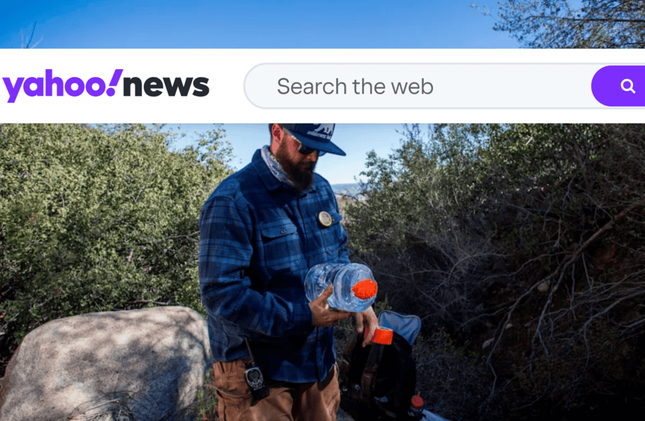 He saw an abandoned trailer. Then, he uncovered a surveillance network on Californias border