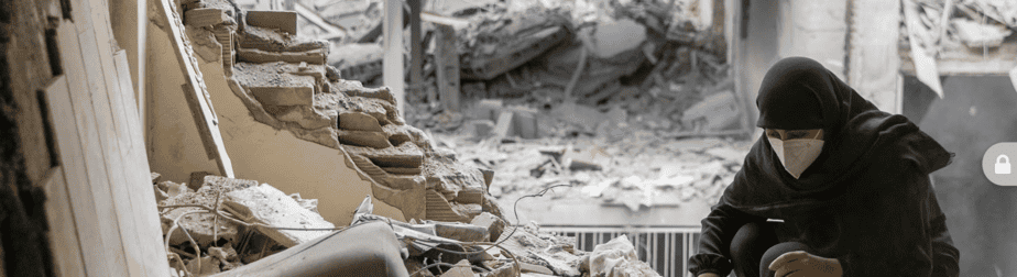 In war-torn Iran, air pollution from burning oil depots and bombed buildings unleashes invisible health threats