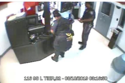 New video shows guards milling about with Epstein only a few feet away in his cell— instead of conducting mandatory rounds