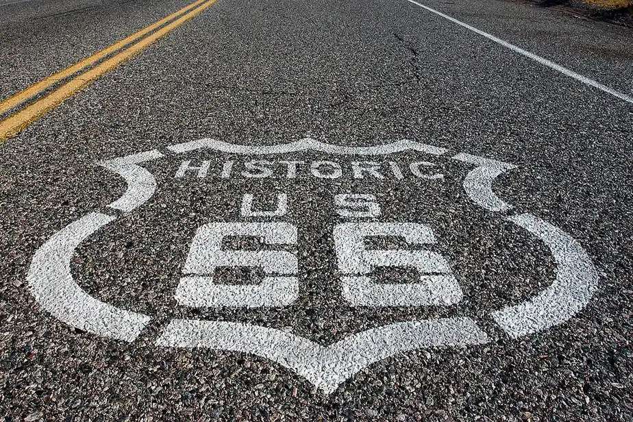 When America Found Itself Ready to Roll, Route 66, Stretching From Chicago to Los Angeles, Was the Road of Endless Possibilities