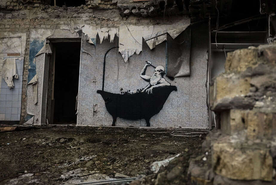 In search of Banksy, Reuters found the artist took on a new identity