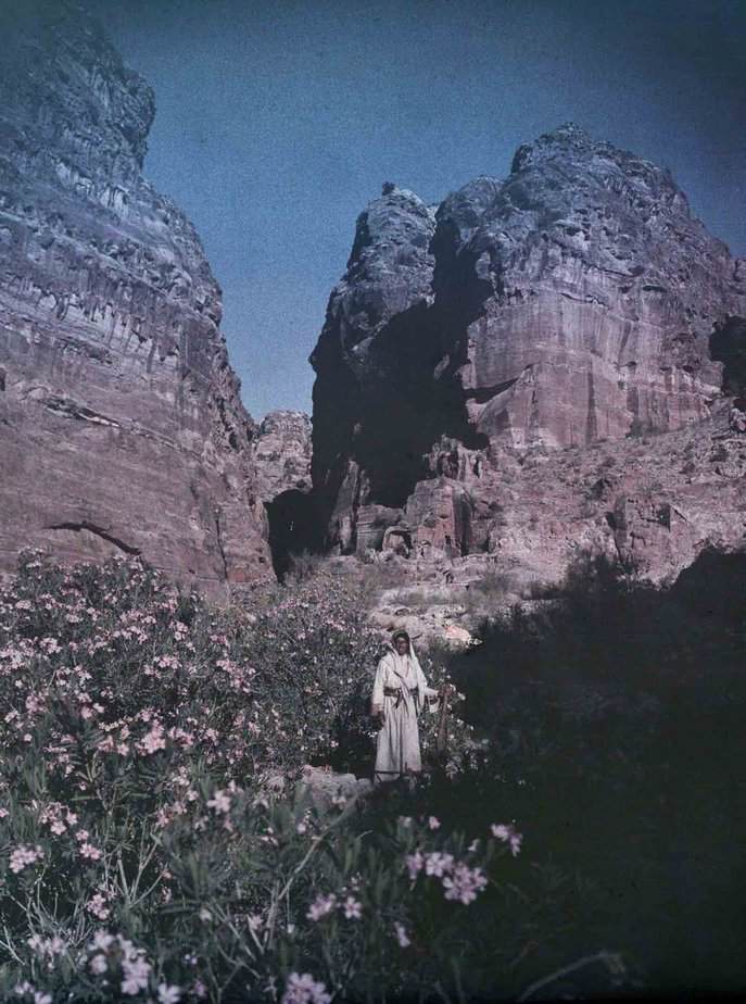 Old Color Images of Petra and Southern Jordan, 1900-1940 – Rare Historical Photos