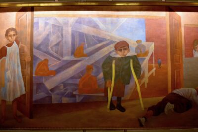 WPA art in Cohen Bldg,Wash. DC