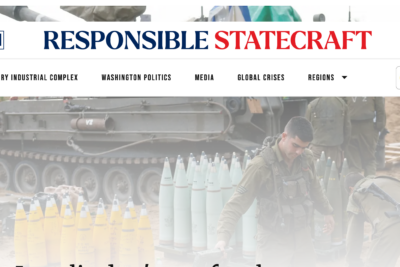 Israelis don’t pay for the weapons we ‘sell’ to them — US taxpayers do