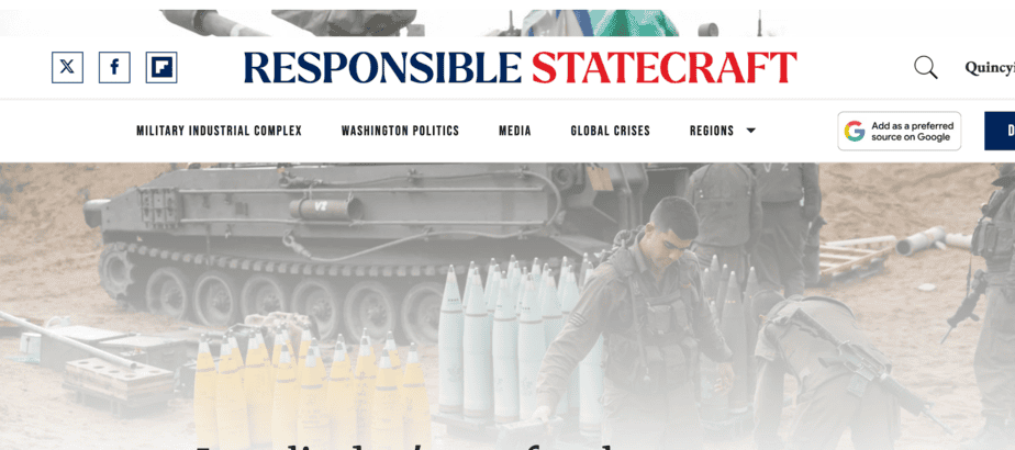 Israelis don’t pay for the weapons we ‘sell’ to them — US taxpayers do