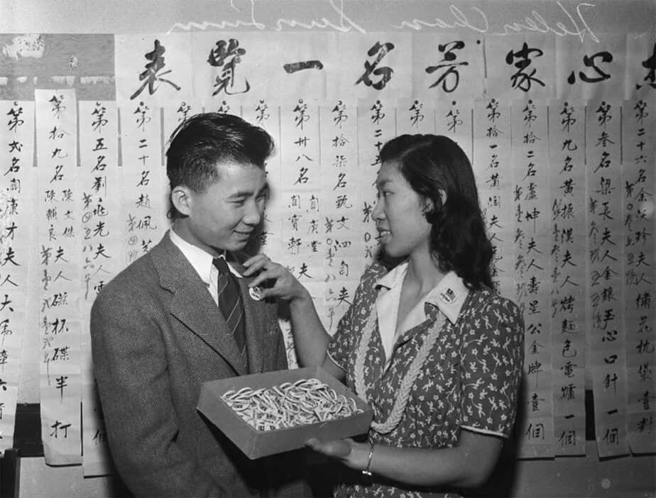 Chinese Americans Labeling Themselves to Avoid Being Confused with the Hated Japanese Americans, 1941 – Rare Historical Photos