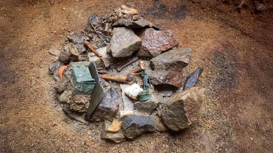 Buried Roman sanctuary discovered beneath Frankfurt hints at shocking rituals