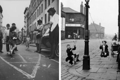20 Photos of Kids Playing in the Streets Before Video Games