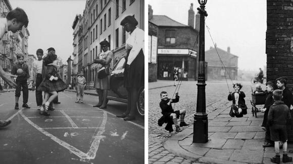 20 Photos of Kids Playing in the Streets Before Video Games