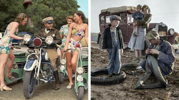 24 Colorized Photos That Reveal What Life Was Like In The Late 1930s