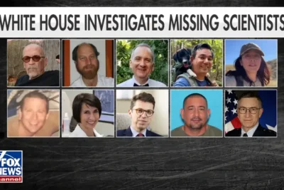 10 Missing Scientists