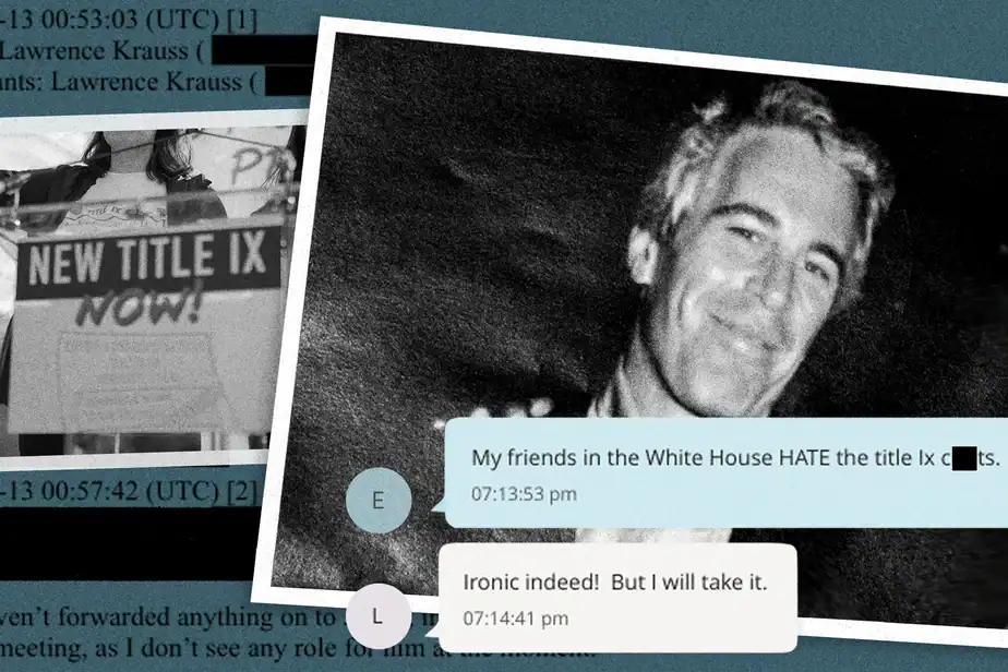 Epstein files revive clash over Trump’s college sexual misconduct rule