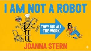 ai summary: I Am Not a Robot by Joanna Stern is a lively, skeptical, and informative book about what happens when you let AI into nearly every part of ordinary life for a year.