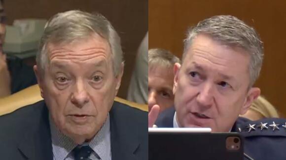 Senator Durbin Asks General Caine Why a Trillion-Dollar Military Can’t Reopen the Strait of Hormuz — “It Appears That a Very Small Budget Is Holding Us Hostage”