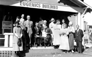 Sum up history of eugenics studies in America experiments results use on minority people  kept secret and gvt agencies involved