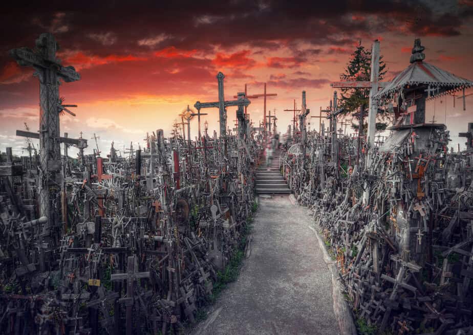The Hill of Crosses in Lithuania Is an Eerie Pilgrimage Site