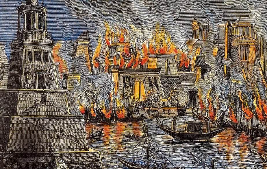 Who Burned the Great Library of Alexandria?