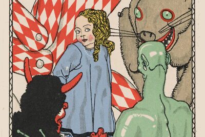Josef Diveky Paints The Krampus And Other Terrible Monsters For The Wiener Werkstätte – Flashbak