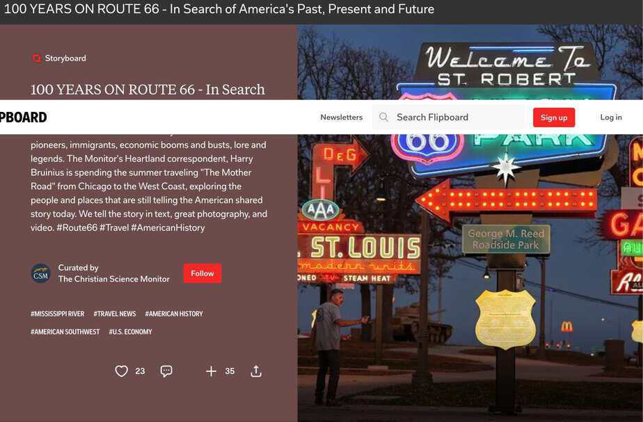 100 years on route 66