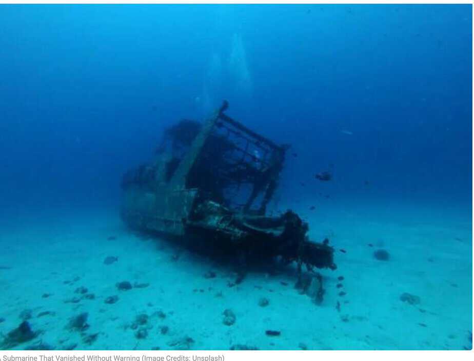 The Sunken Submarine Millions Are Forbidden to Visit Under Deep Ocean Quarantine