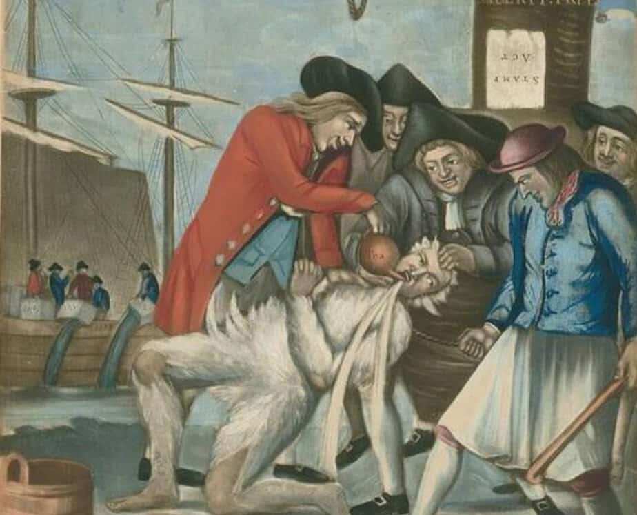 The Painfully Sticky History Of Being Tarred And Feathered