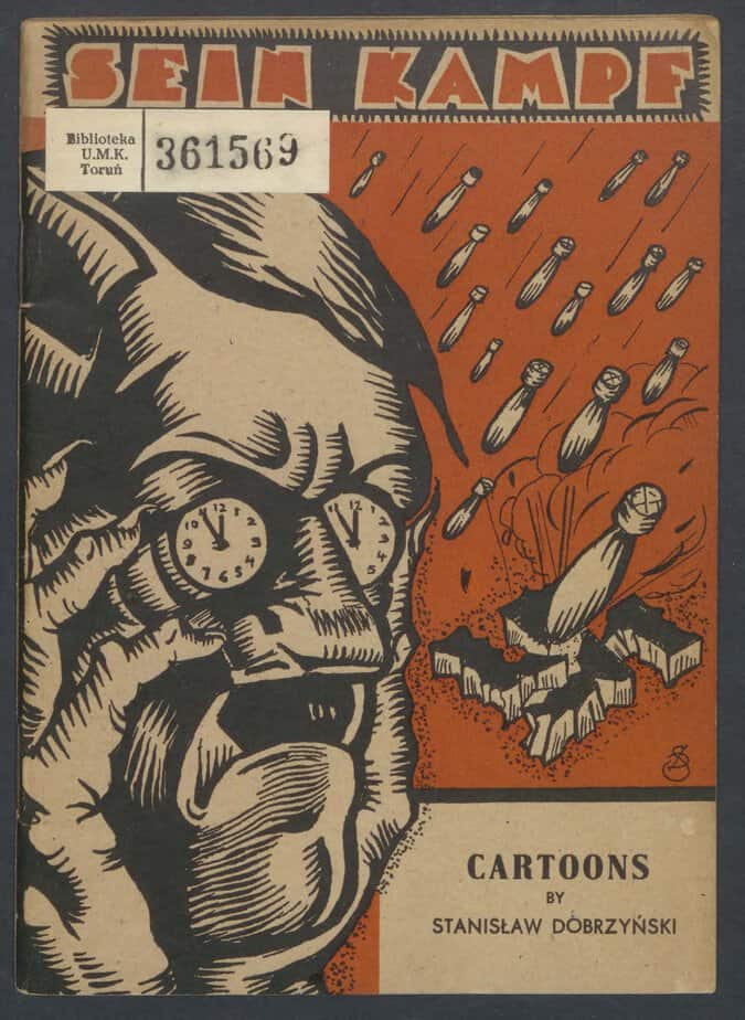 Sein Kampf: 41 Scathing Anti-Nazi Cartoons by Stanisław Dobrzyński, 1944 – Flashbak