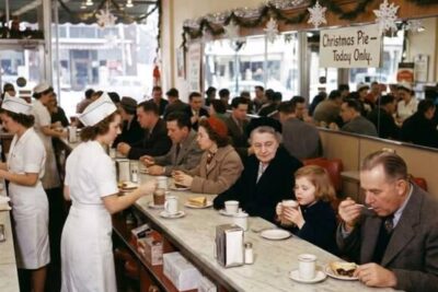 21 Rare Photos of American Diners Through the Decades