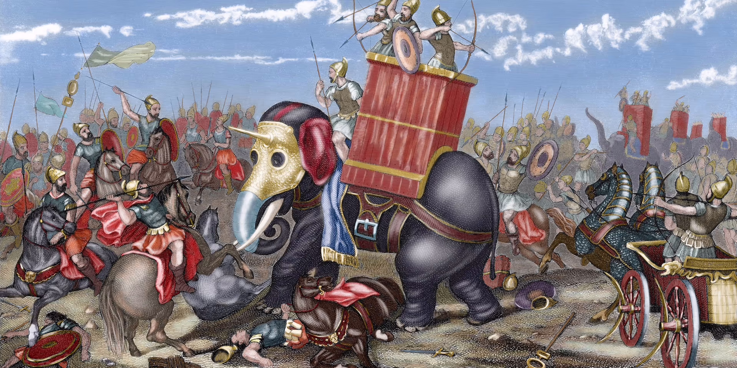 How Carthage Used War Elephants as Ancient Tanks