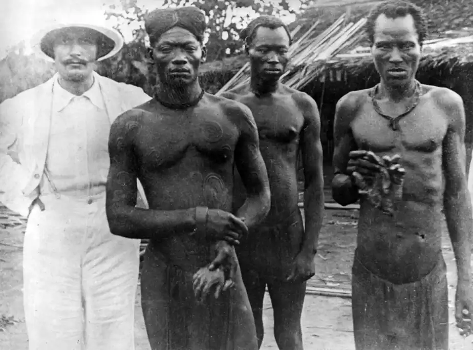 Alice Seeley Harris took her camera to the Congo on her honeymoon in 1898. Her gruesome photograph of severed hands…